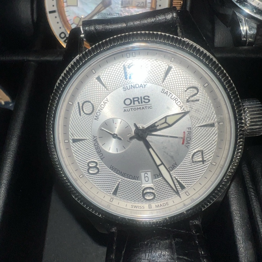 Oris Big Crown Small Second Pointer Day Authentic… - image 1
